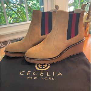 Cecelia New York GEMMA Bootie- Nutella Size 8- NIB